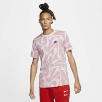 Tee-shirt imprimé Nike Sportswear pour Homme - Rouge Nike