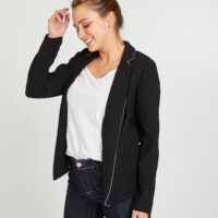 Veste de tailleur noire femme Grain de Malice