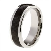 Bague ROCHET A0510 - Bague Alliance Bicolore Rochet