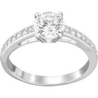 Bague Swarovski ATTRACT SILVER - Bague Argentée Cristaux Femme