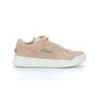 Baskets Varese Suede femme - rose ?blanc