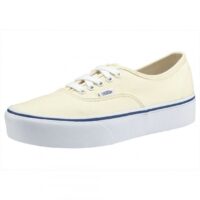 Baskets homme en toile Vans Authentic  Platform en toile - Blanc Mat