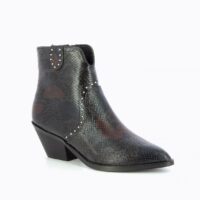 Bottines Santiags effet serpent