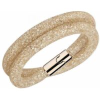 Bracelet Swarovski STARDUST 5159278 - Bracelet Double Tour Or Rose Femme