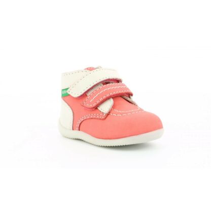 Chaussures bébé KICKERS  BONKRO-2 rose
