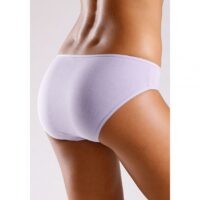 Lot de 10 slips en coton stretch femme Go In - Multicolore