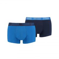 Lot de 2 boxers ceinture elastique Bleus Puma