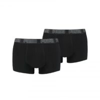 Lot de 2 boxers ceinture elastique Noirs Puma