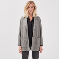 MANTEAU AMPLE BOUTONNÉ