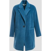 Manteau droit boutonné