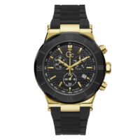 Montre Guess Collections Y69005G2MF - Montre homme noir doré