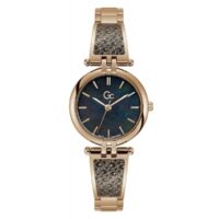 Montre Guess Collections Y73006L2MF - Montre femme Acier doré noir