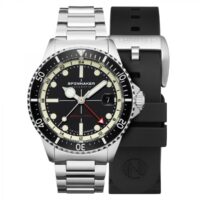 Montre Homme TESEI MILLE METRI GMT - MIDNIGHT BLACK SP-5091-11 - SPINNAKER