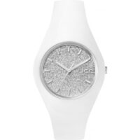 Montre Ice Watch Ice-Glitter ICE.GT.WSR.U.S.15 - Montre Argent Blanche Femme