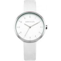 Montre Karen Millen KM135W - Montre Ronde Blanche  Femme