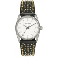 Montre Zadig & Voltaire ZVF402 - Montre Bracelet Cuir Noir Clouté Zadig & Voltaire