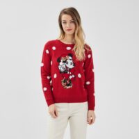 PULL AVEC COL ROND MINNIE