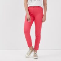 Pantalon ajusté taille haute