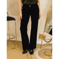 Pantalon flare en velours Palis