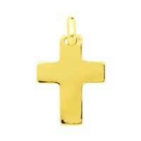 Pendentif Croix or 750/1000 jaune (18K)