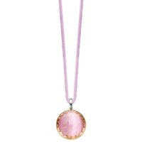 Pendentif Ti Sento Femme 6690CP - Pendentif Rose Doré Argent