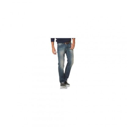 Promo : Jean stretch Reed coupe droite Rhode Island homme - Bleu