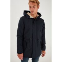 Promo : Manteau à capuche fourré