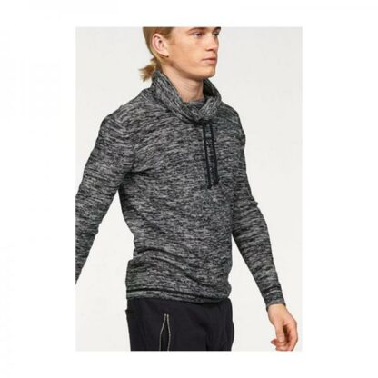 Pull chiné col tube manches longues homme John Devin - Multicolore