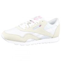 Reebok CL Nylon tennis femme - Blanc