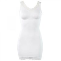 Robe gainante blanche