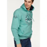 Sweat à capuche manches longues homme Rhode Island - Menthe