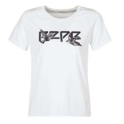 Tee-shirt manches courtes Pepe Jeans femme - Blanc