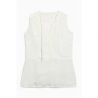 Top Habillé Sans Manche femme Next - Blanc