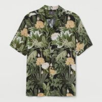 Chemise à col cubain H&M