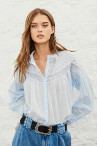 IRENE. Chemise En Dentelle Ba&sh