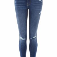 Jean skinny bleu déchiré délavé Primark