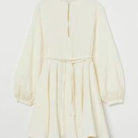 Robe avec ceinture à nouer H&M