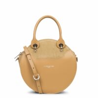 Sac à main rond Beige Lancaster