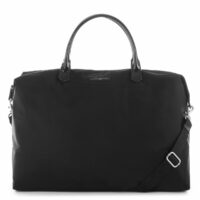 Grand sac cabas main Noir Lancaster