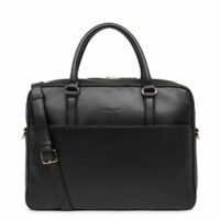 Sac Porte Documents Noir Lancaster