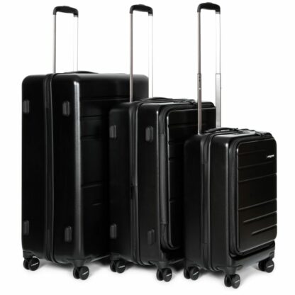 Set de 3 bagages Noir Lancaster