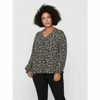 Blouse Voluptueux motif Noir CARMAKOMA