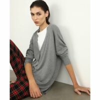 Cardigan long boutons Gris FORMULA JOVEN