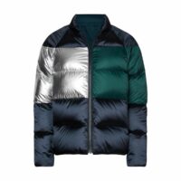 Doudoune multicolore métallisée Marine Tommy Hilfiger