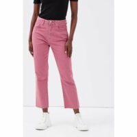 Jeans regular taille haute Violet CACHE CACHE