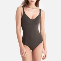 Maillot de bain 1 pièce SCULPT Marron MAISON LEJABY