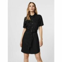 Mini-robe Avec ceinture Bleu Vero Moda