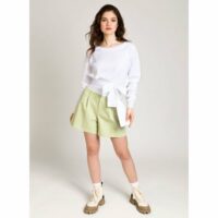 Pull en maille LETHELMA Blanc ANGE