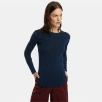 Pull maille fine col rond Marine COMPANIA FANTASTICA