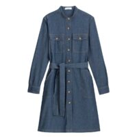 Robe chemise en denim